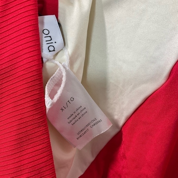 ONIA JACQUE SWIMSUIT High Risk Red New with tags size XL B45 - Picture 9 of 9